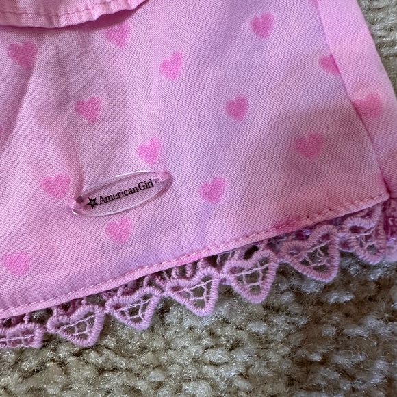 Love Shack Fancy x American Girl Girls Heart
Print Ruffled Skirt Pink L 14/16 - Picture 6 of 9